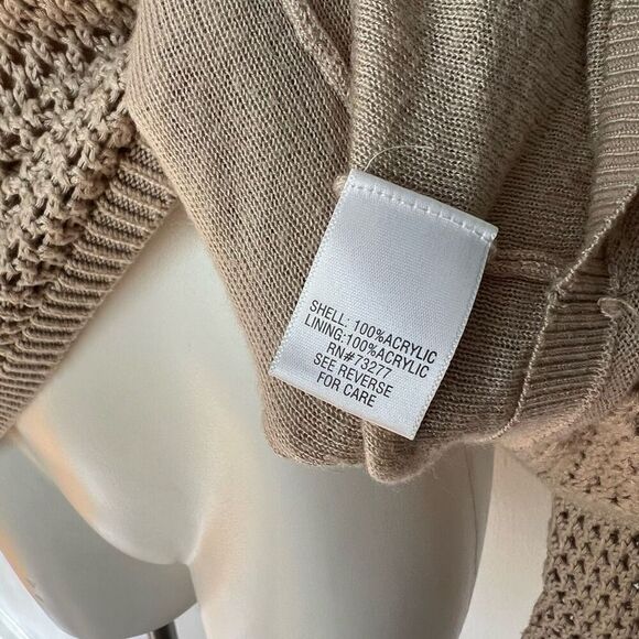 Croft & Barrow Open Knit Sweater - Picture 5 of 9